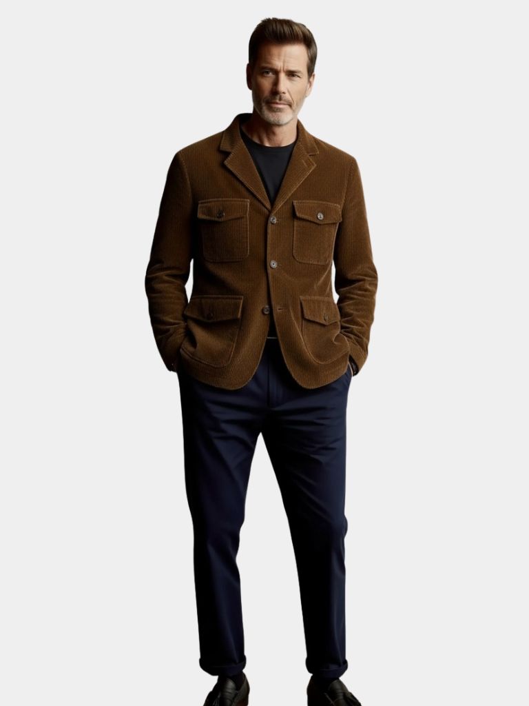 Giacca Casual Autunnale da Uomo - Roma Essenza