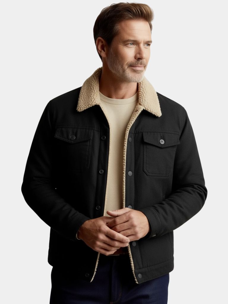 Giacca Bomber in Fleece Vintage - Roma Essenza