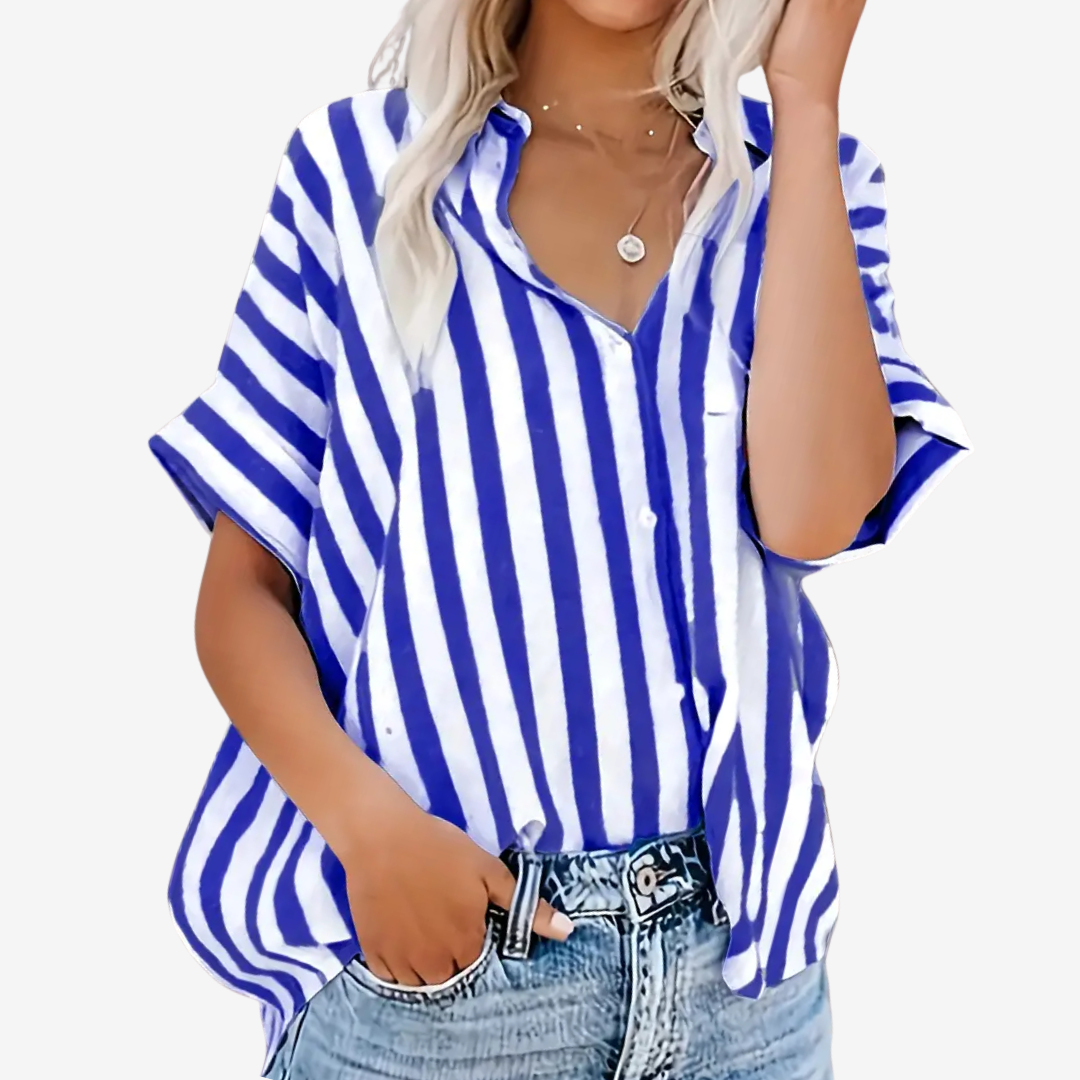 Iselise™ camicetta a righe