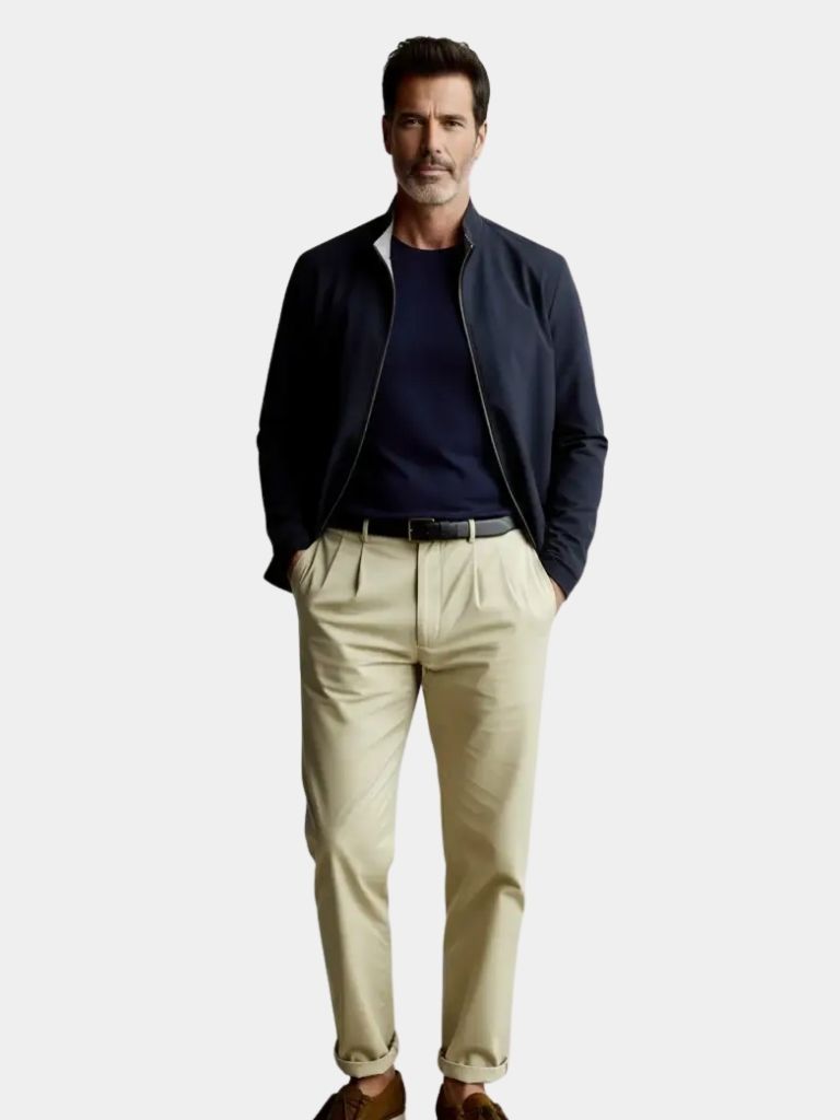 Giacca Zip Lucien - Roma Essenza