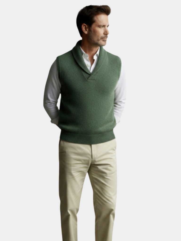 Gilet in Maglia Britannica - Roma Essenza