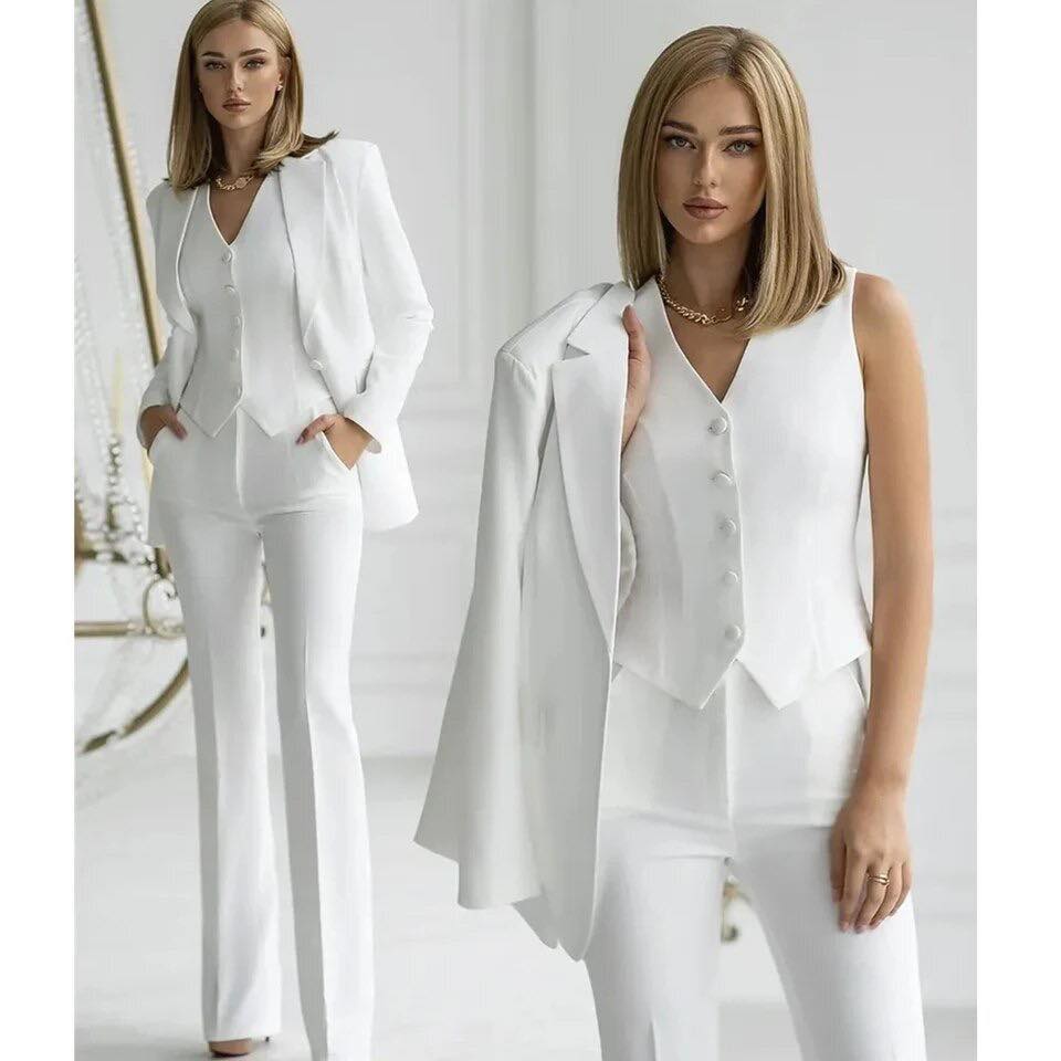 Tailleur "Safira" (Giacca + Pantalone + Gilet)