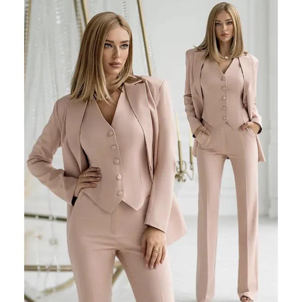 Tailleur "Safira" (Giacca + Pantalone + Gilet)