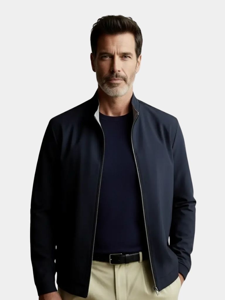 Giacca Zip Lucien - Roma Essenza