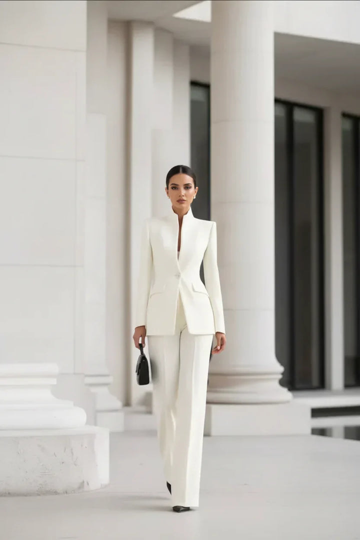 Georgina | Completo blazer e pantaloni palazzo